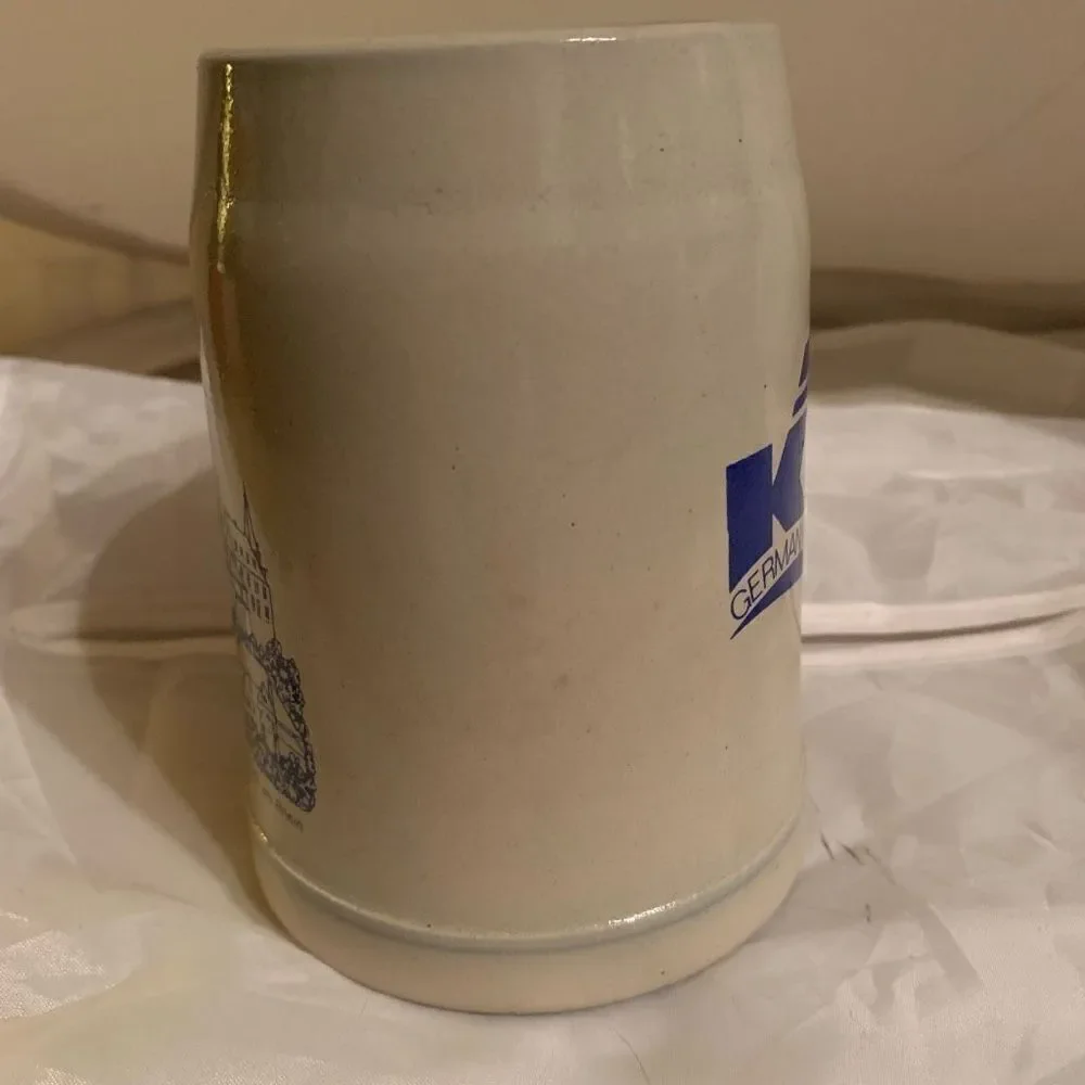 KD German Rhine Line Die Marksburg b. Braunschweig am Rhein .4 Liter Stein
